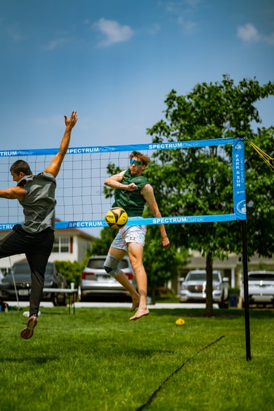 volleyball action photo