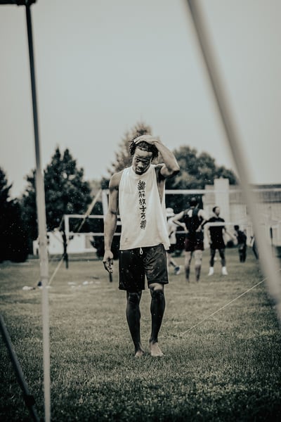 volleyball action photo