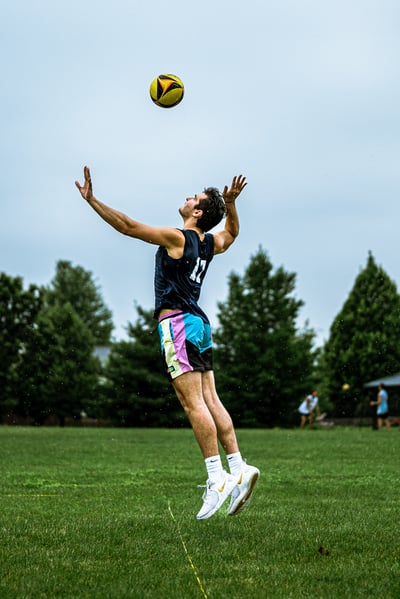 volleyball action photo