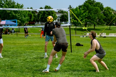 volleyball action photo