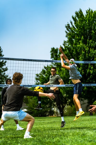 volleyball action photo