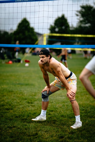 volleyball action photo