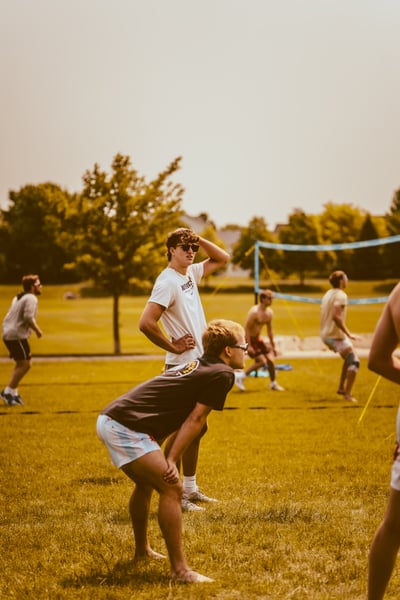 volleyball action photo