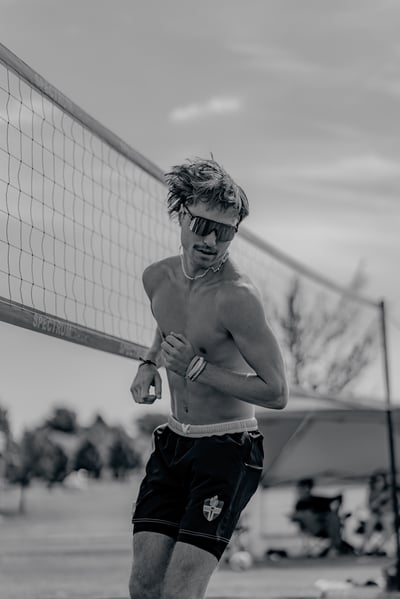 volleyball action photo