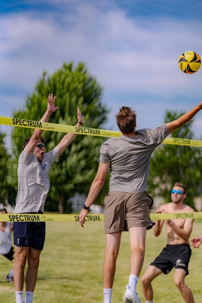 volleyball action photo