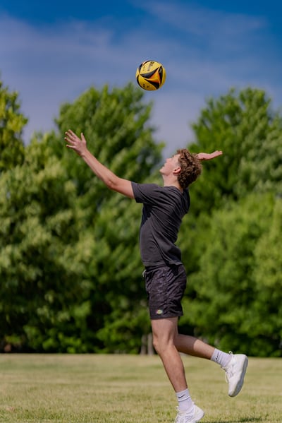 volleyball action photo
