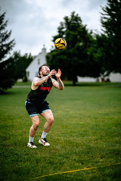 volleyball action photo