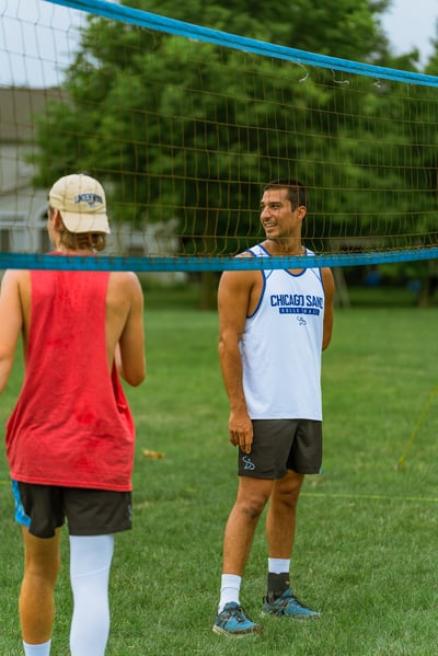 volleyball candid photo