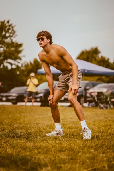 volleyball action photo