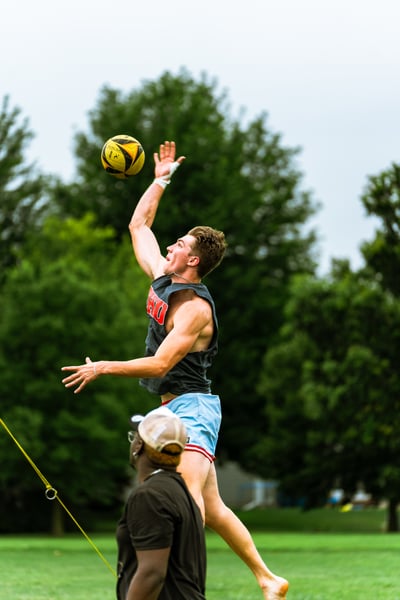 volleyball action photo