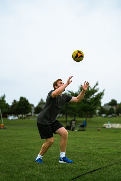 volleyball action photo