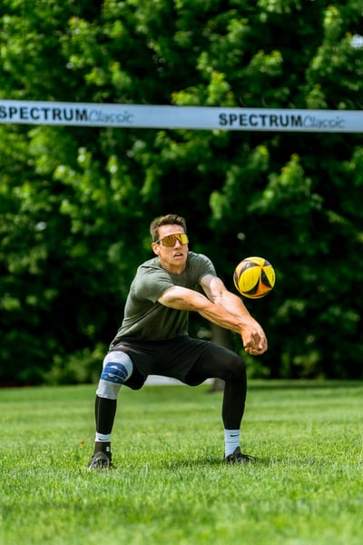 volleyball action photo