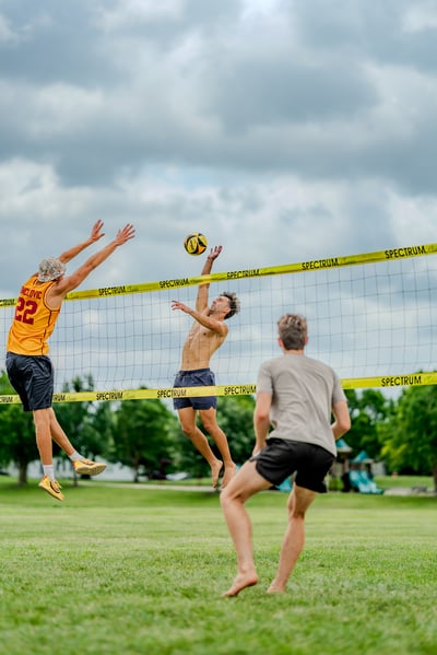 volleyball action photo