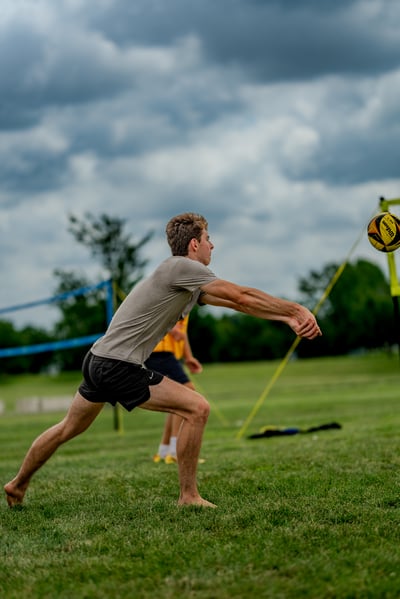volleyball action photo