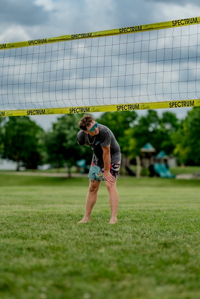 volleyball action photo