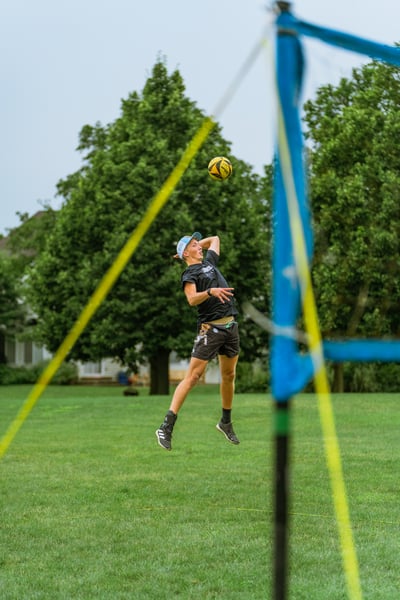 volleyball action photo