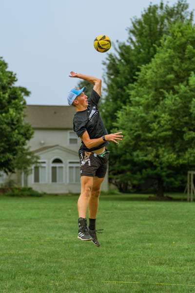 volleyball action photo