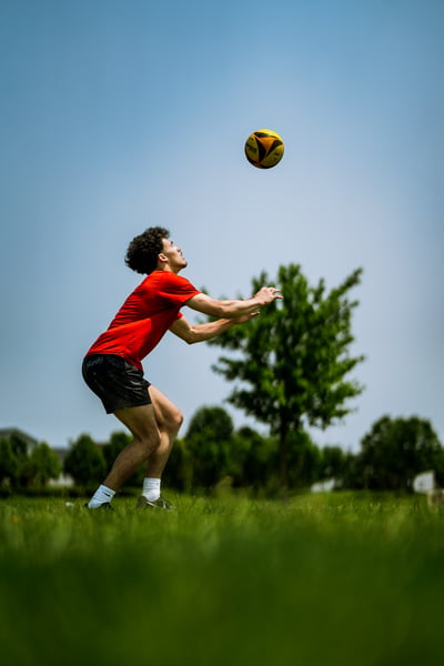 volleyball action photo