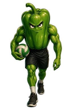 Bell Pepper Open mascot