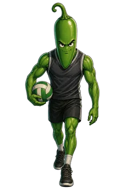 Jalapeño Open mascot