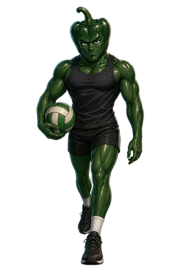 Poblano Pepper Open mascot